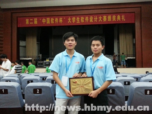 我院学生在全国大学生软件设计大赛中获佳绩