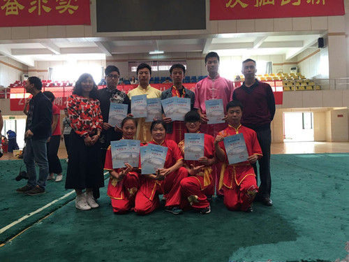 我校在湖北省31届大学生武术比赛上获佳绩