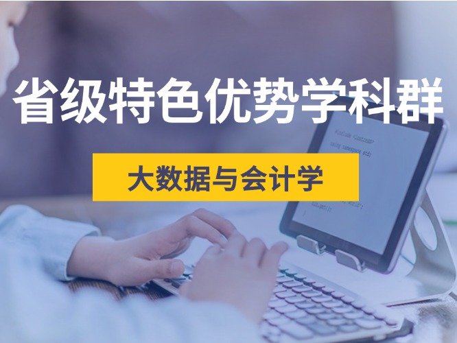 省级特色优势学科群——大数据与会计学