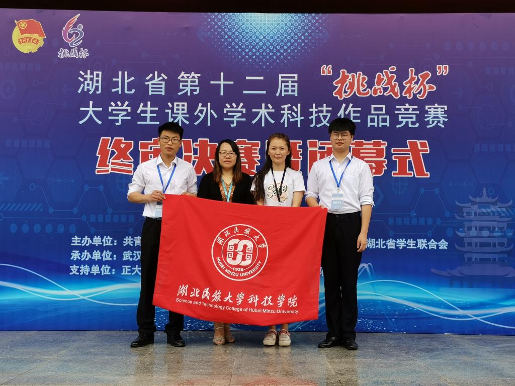 我校在全省第十二届“挑战杯”中荣获佳绩