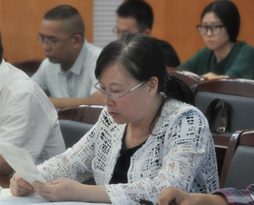 省教育厅检查组莅临我校检查开学工作