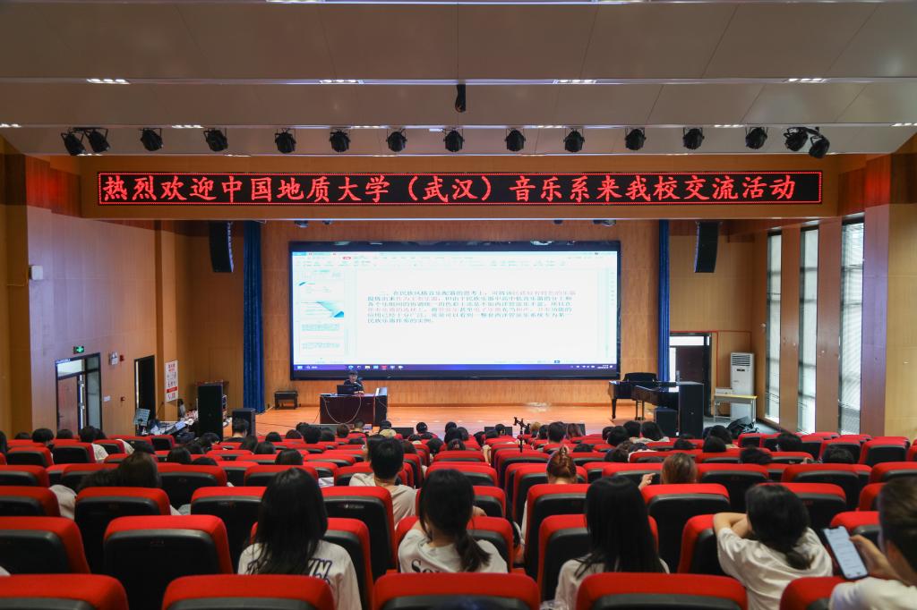 湖北 恩施 学院 音乐 体育学院 体育 音乐系 热烈欢迎 热烈 欢迎 中国地质 中国 地质 质大 大学 武汉 再次 到我 我校 学习 交流